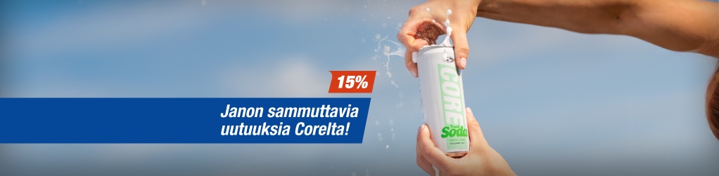 15 % Core Energy Drink ja Core Protein Water